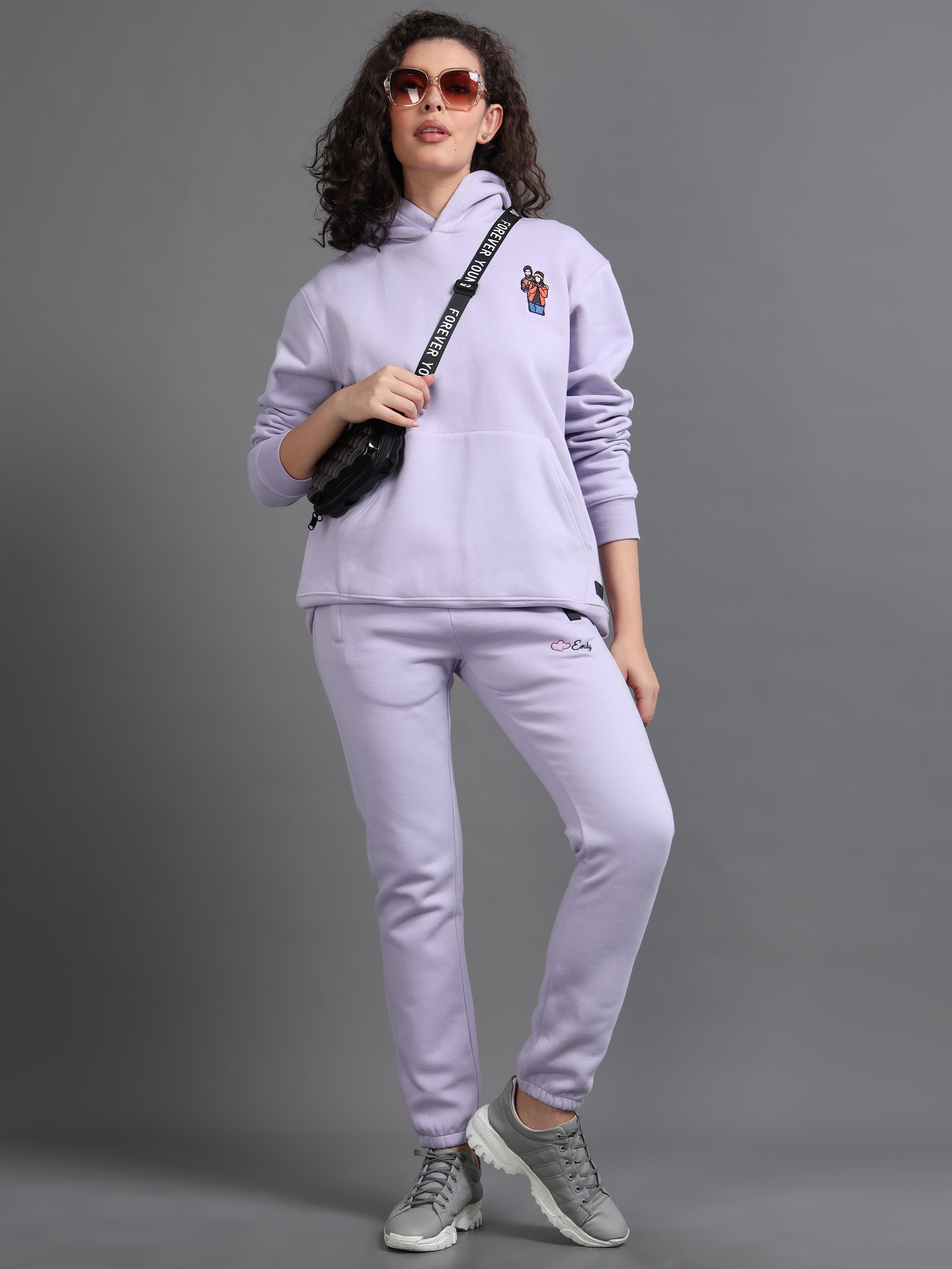 Custom Embroidered Hoodie for Couples