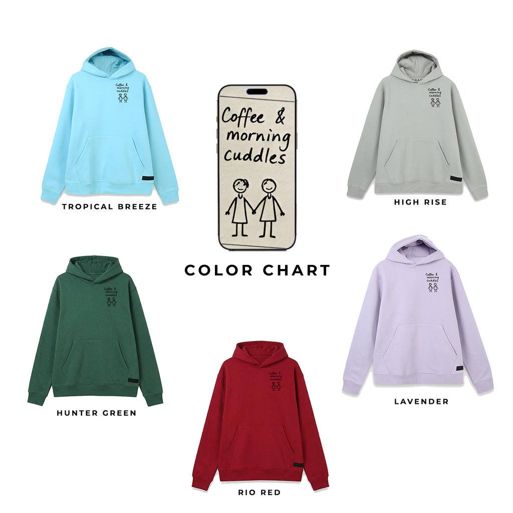 GRAHA Custom Love Note Embroidered Sweatshirt, Hoodie & Sweatpants