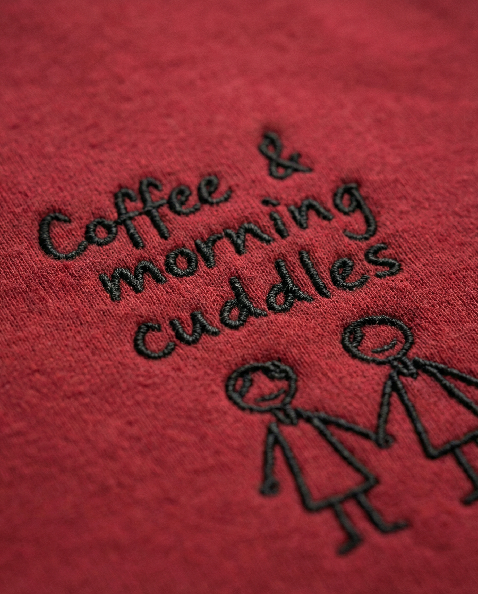 GRAHA Custom Love Note Embroidered Sweatshirt, Hoodie & Sweatpants