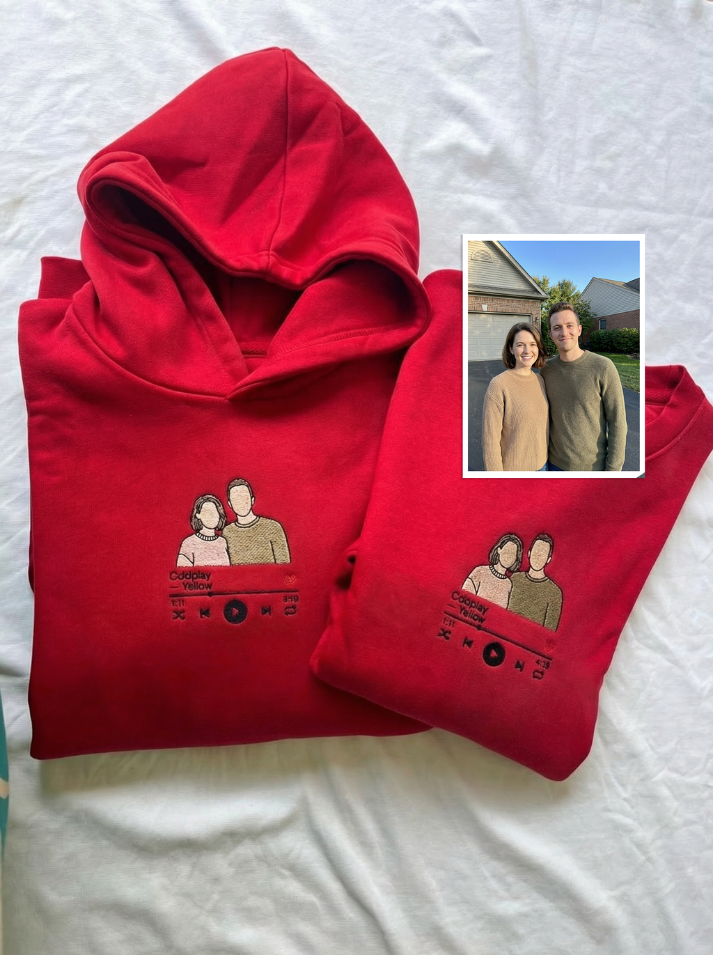 GRAHA Custom Soundtrack Embroidered Sweatshirt & Hoodie