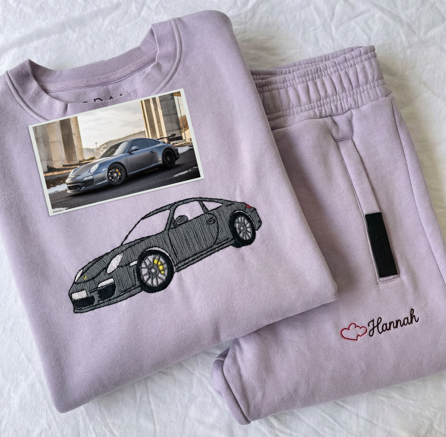 GRAHA Custom Vehicle Embroidered Sweatshirt & Hoodie