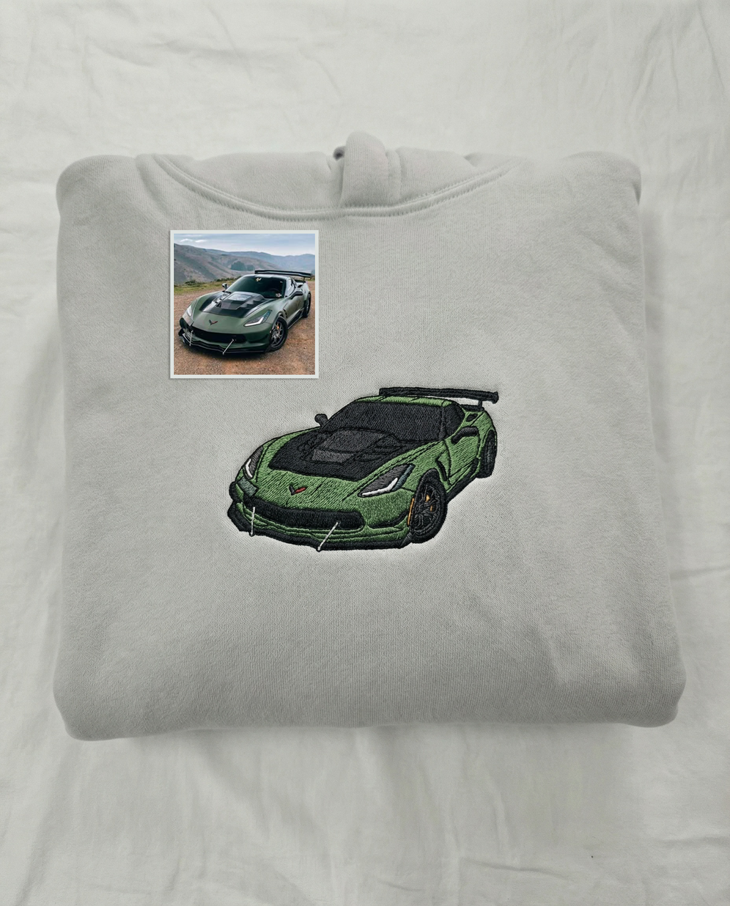 GRAHA Custom Vehicle Embroidered Sweatshirt & Hoodie