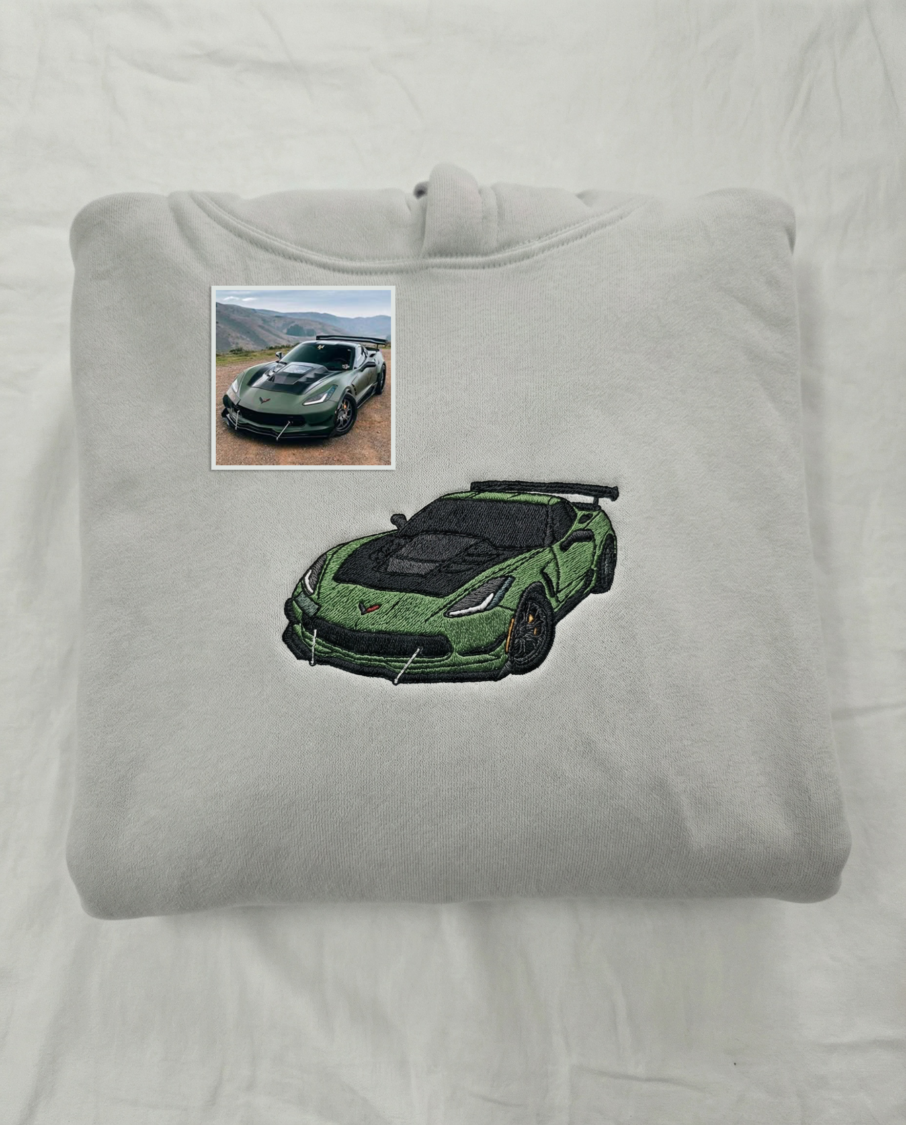 GRAHA Custom Vehicle Embroidered Sweatshirt & Hoodie
