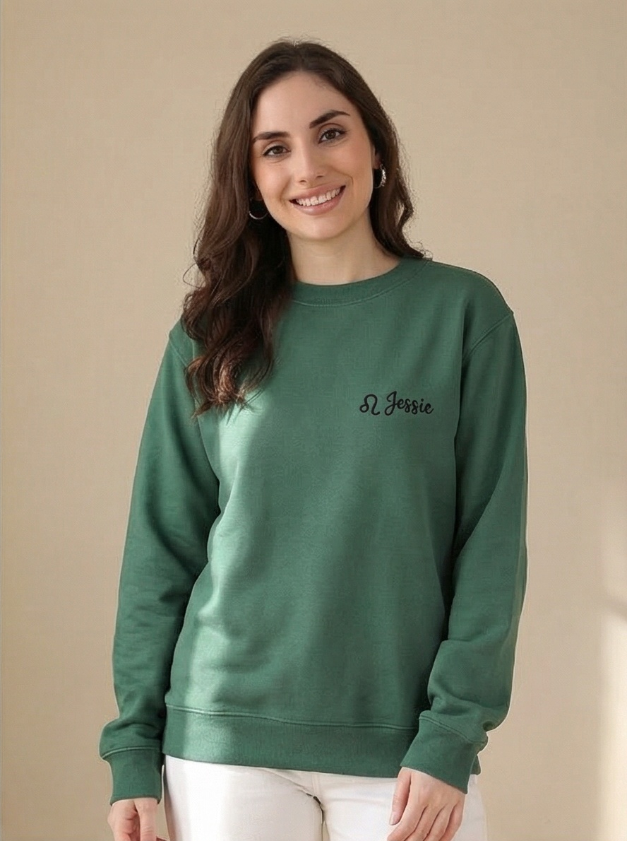 GRAHA Custom Zodiac Embroidered Sweatshirt, Hoodie & Sweatpants