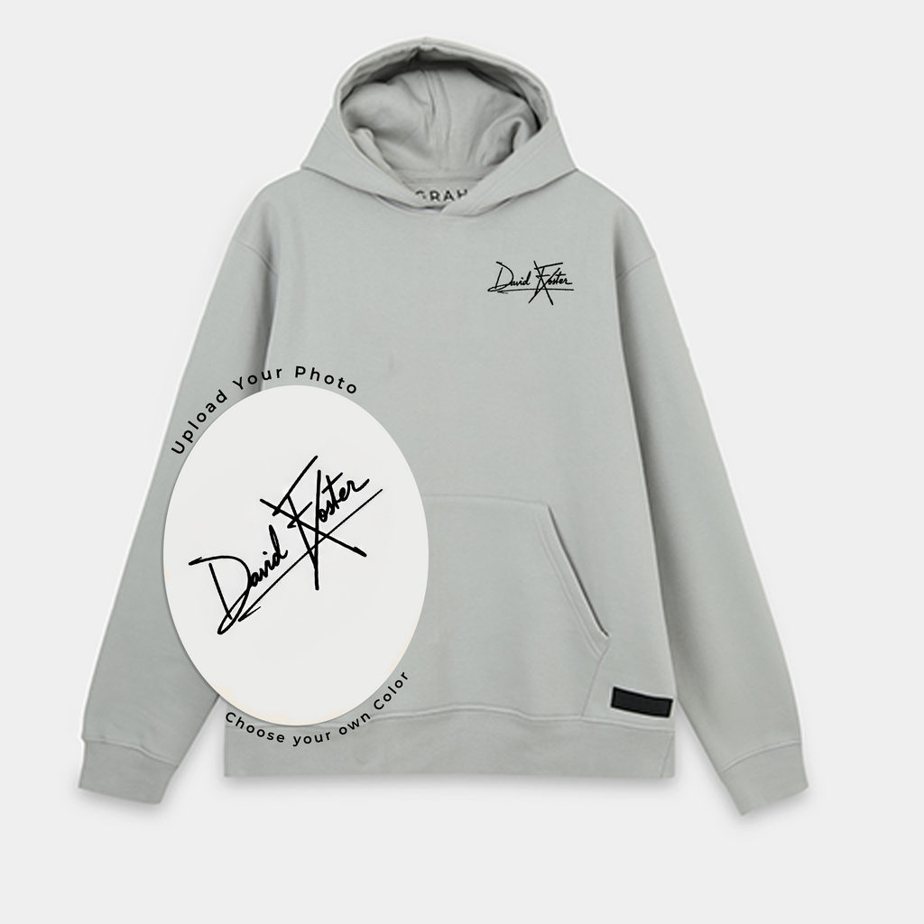 GRAHA Custom Signature Embroidered Sweatshirt, Hoodie & Sweatpants