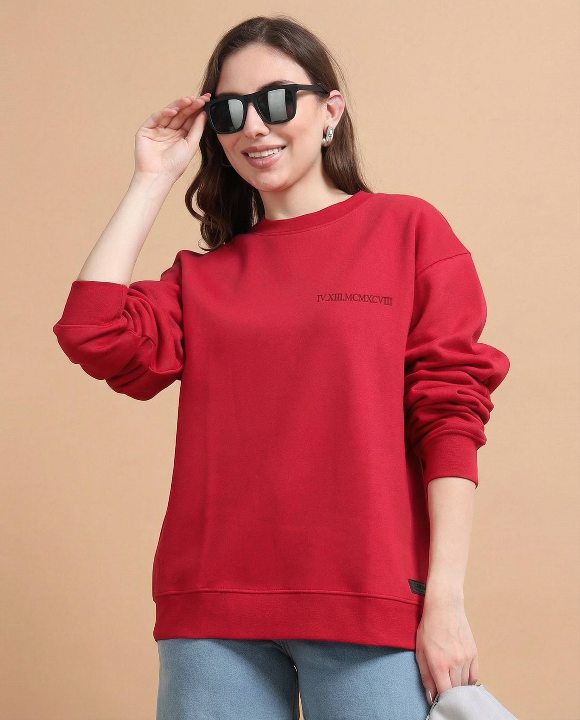 Custom Roman Numeral Embroidered Sweatshirt, Hoodie & Sweatpants